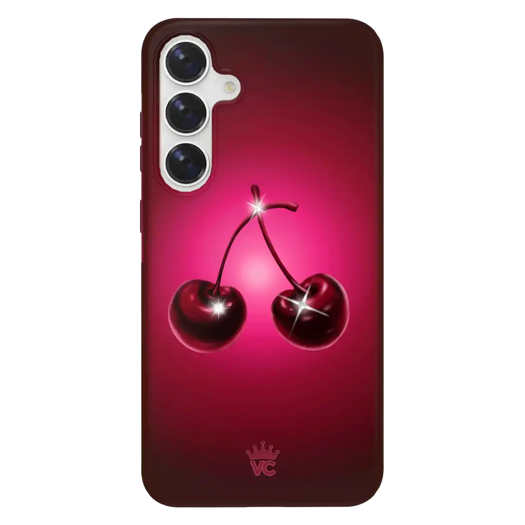 Black Cherry Crystal Samsung Case