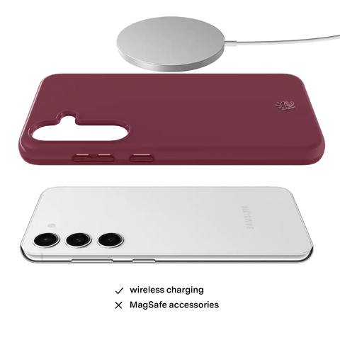 Burgundy 1990 Samsung Case