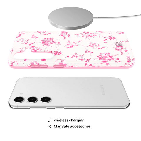 French Rose Floral Samsung Case