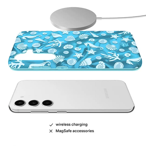 Aquamarine Holo Samsung Case