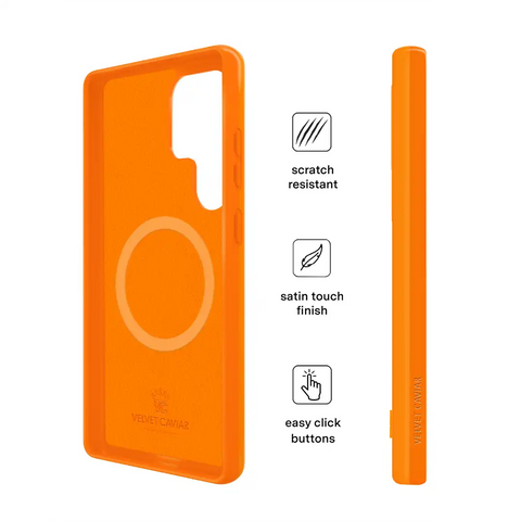Pumpkin Spice Orange Samsung Case