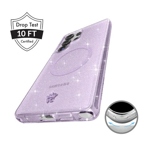 Lilac Stardust Samsung Case
