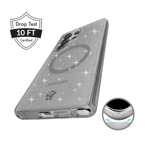 Grey Stardust Samsung Case