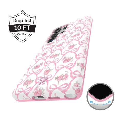 Lovely Pink Bows Samsung Case