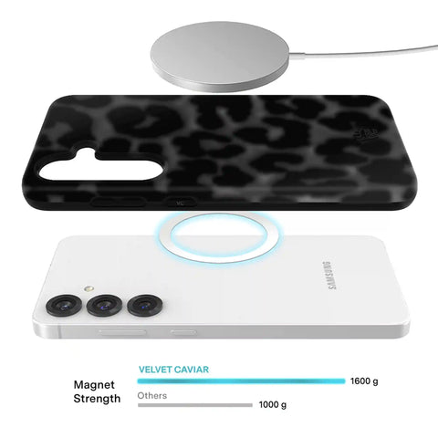 It Girl Black Leopard Samsung Case