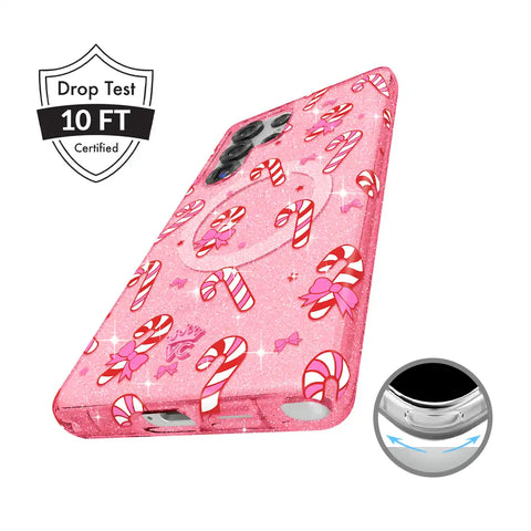 Pink Peppermint Princess Samsung Case