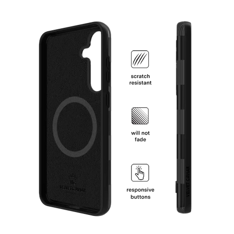 Noir Vibe Checkered Samsung Case