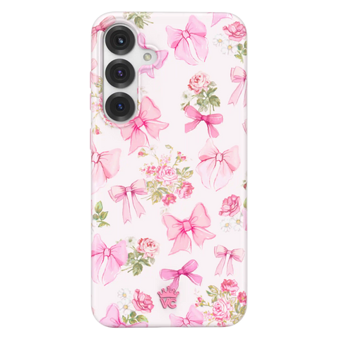 Posie Pink Bow Samsung Case