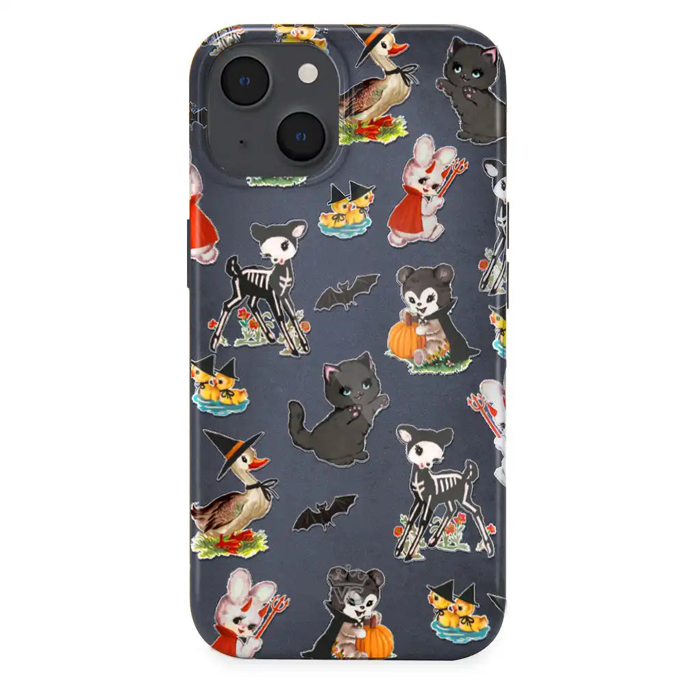 Spooky Baby Animals iPhone Case
