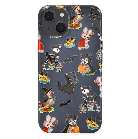 Spooky Baby Animals iPhone Case