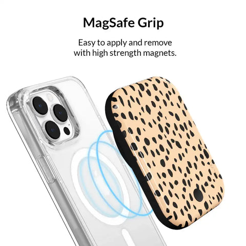 Spotted Cheetah Portable MagSafe Charger Power Pack