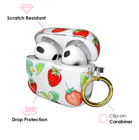 Strawberry Airpods Case