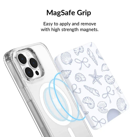Coastal Seashells MagSafe Wallet