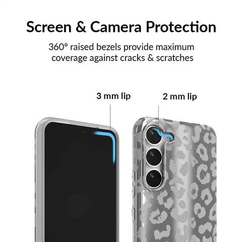 Chrome Leopard Samsung Case