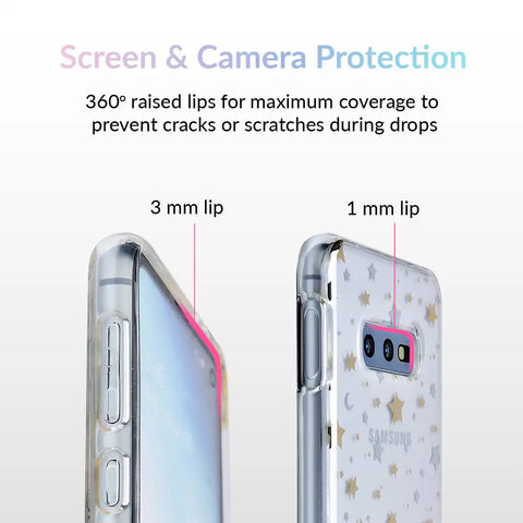 Starry Night Clear Samsung Case