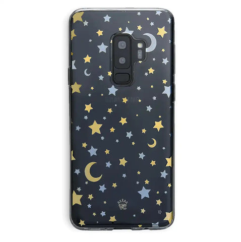 Starry Night Clear Samsung Case