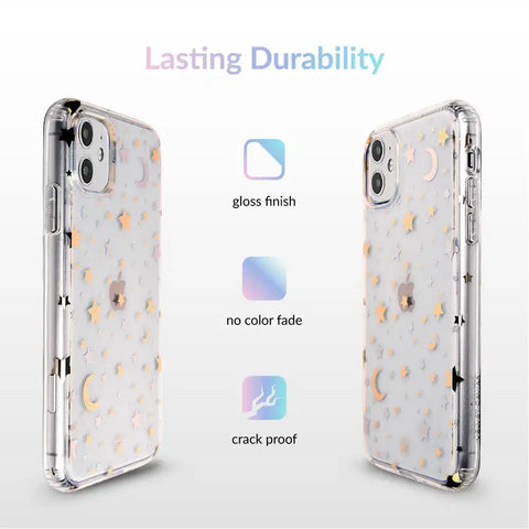 Starry Night Clear iPhone Case