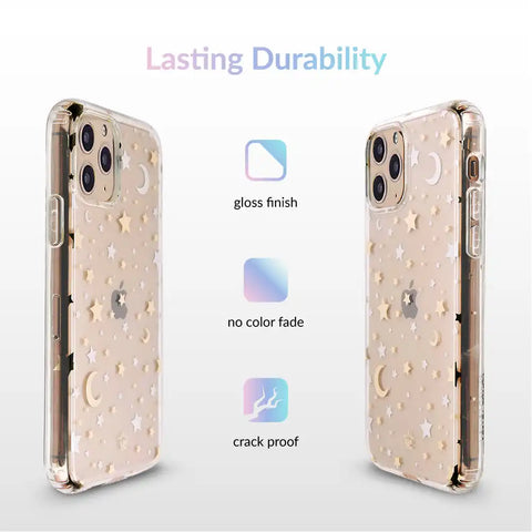 Starry Night Clear iPhone Case