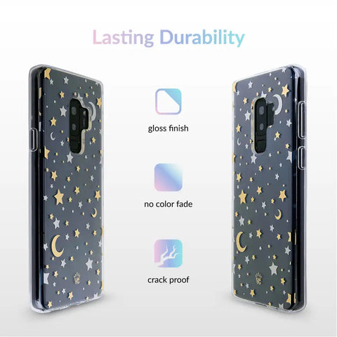 Starry Night Clear Samsung Case