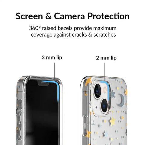 Starry Night Clear iPhone Case
