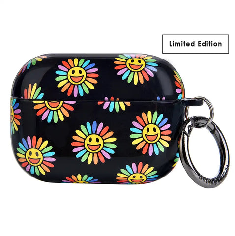 Rainbow Smiley AirPods Case