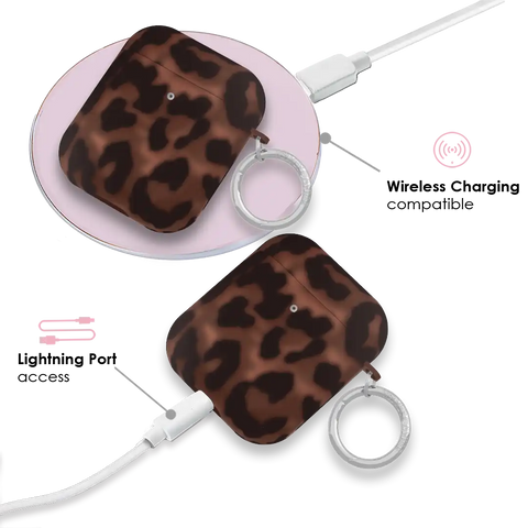 It Girl Leopard AirPod Case