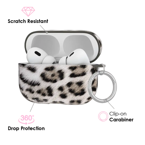 Arctic Leopard AirPod Case