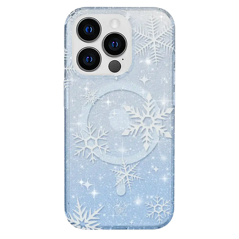 Snow Angel Glitter iPhone Case