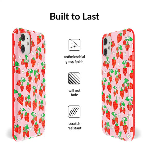 Strawberry Sweethearts iPhone Case