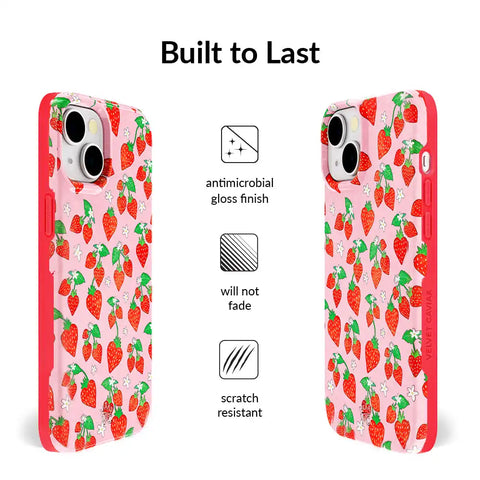 Strawberry Sweethearts iPhone Case
