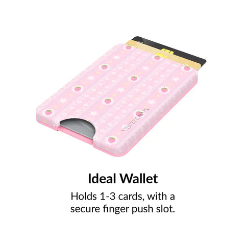 Strawberry Macaron MagSafe Wallet