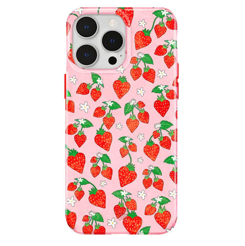 Strawberry Sweethearts iPhone Case