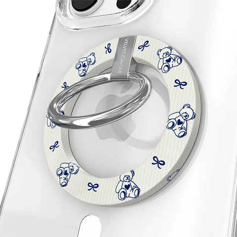 Preppy Teddy MagSafe Grip Ring