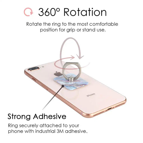 Holo Moonstone Phone Ring