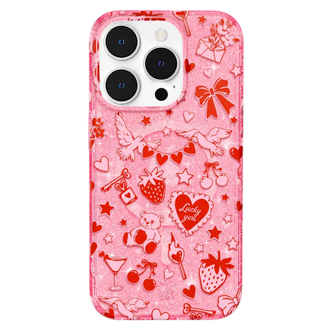 Be Mine Glitter iPhone Case