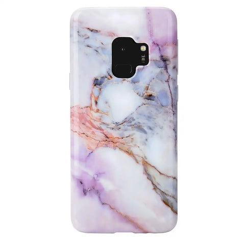 Violet Sky Marble Samsung Case