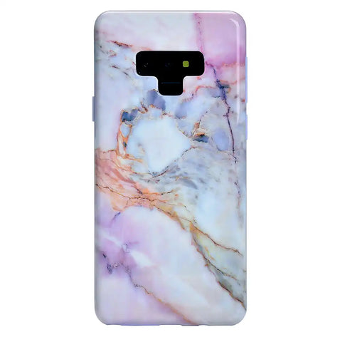 Violet Sky Marble Samsung Case