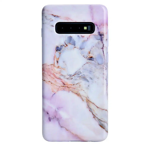 Violet Sky Marble Samsung Case