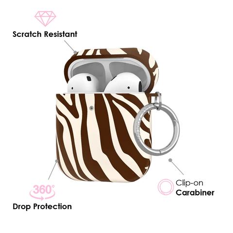 Coco Zebra AirPod Case