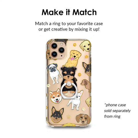 Yorkie Phone Ring
