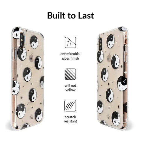 Yin & Yang Clear iPhone Case